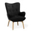 Carwile Upholstered Wingback Chair with Footstool-38052726