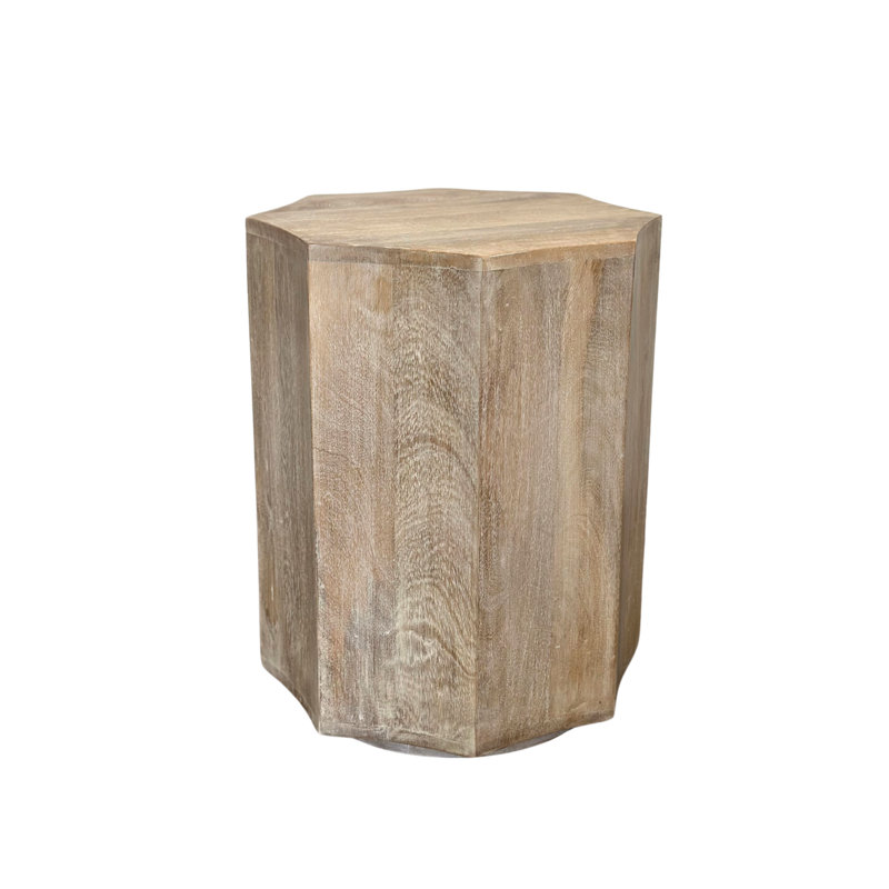 Phoebe Accent Table (BS), New  White  Wash