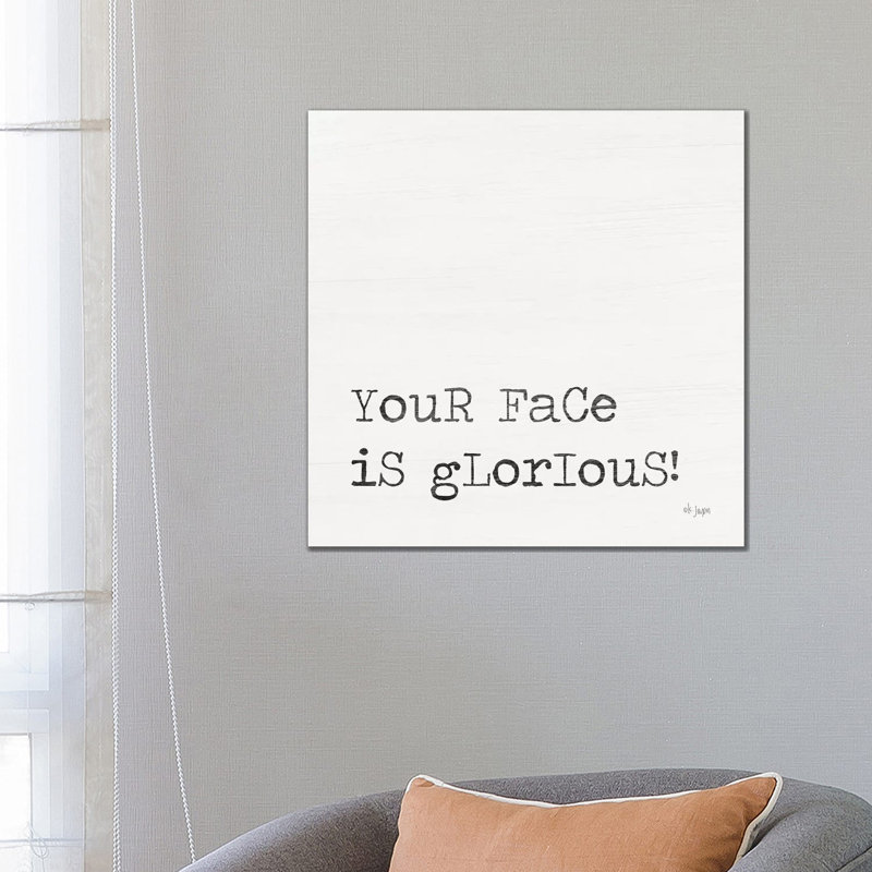 Your Face by Jaxn Blvd. - Wrapped Canvas Gallery-Wrapped Canvas Giclée, 66.04 cm H x 66.04 cm W