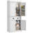 71" Kitchen Pantry Cabinet With Motion Sensor Light