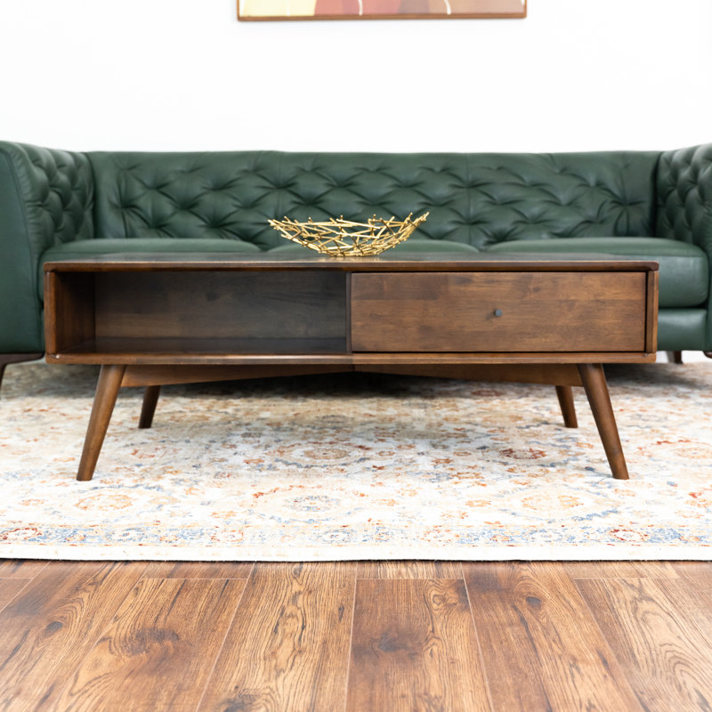 Jashawn Solid Wood Single Coffee Table