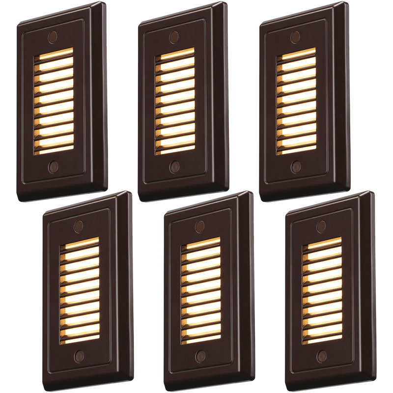 Integrated LED Metal Step Light Pack