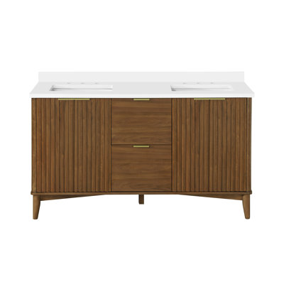 Gabi 60" Double Bathroom Vanity