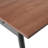 Series A Double Desk for 4, 57", Charcoal+Nat Oak-106736011-106736019