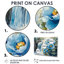 Pivoines par la cascade VI - art mural pivoines-24488886-24488889-24488887