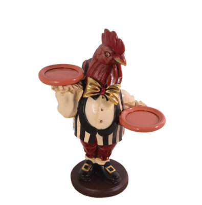 Statue de petit coq Karelly