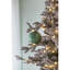 Ornement en forme de boule de diamant en verre et mercure