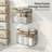 Wall Mounted Towel Rack, Metal Rolled Towel Holder for Modern Bathroom-50435399
