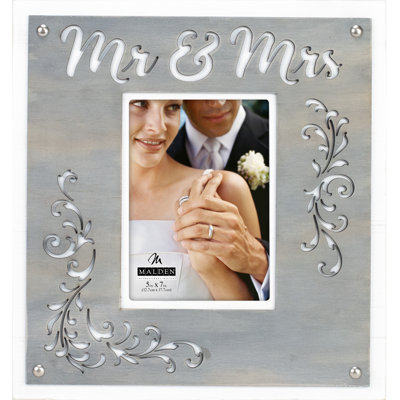 Cervantes Mr. & Mrs. Layer Picture Frame -  Winston Porter, 40040-57