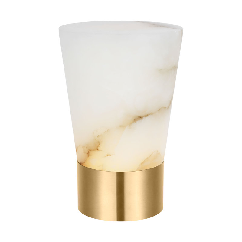 Caspe Alabaster 8 Rechargeable Table Lamp
