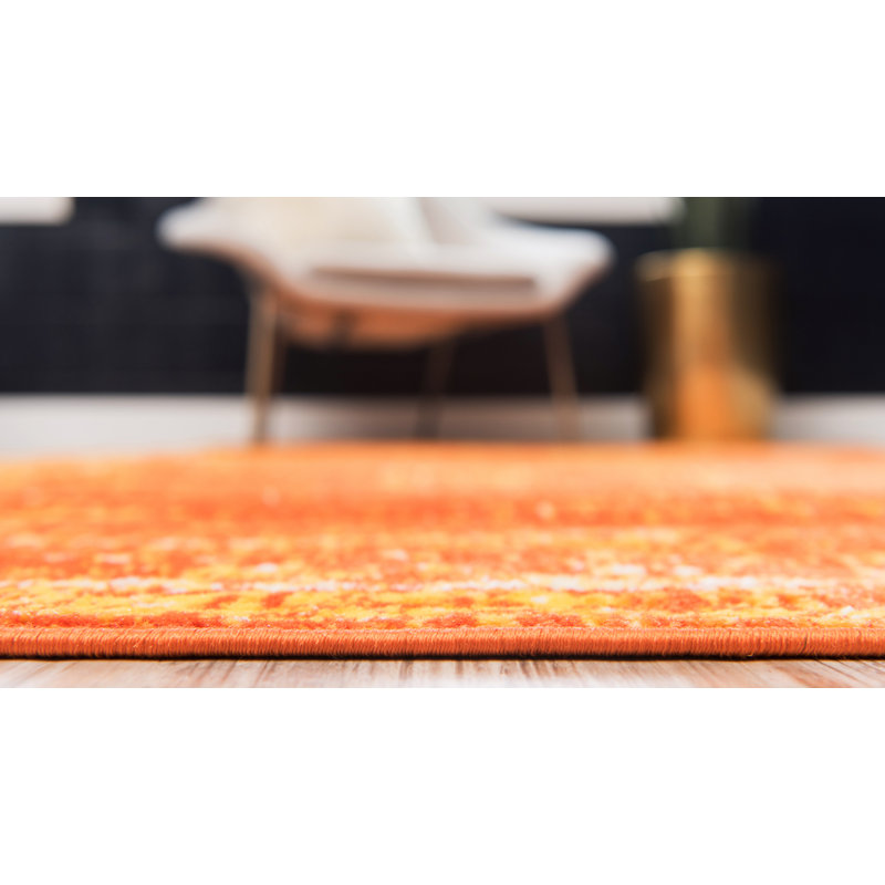 Floral Area Rug, Rectangle 66 x 91cm