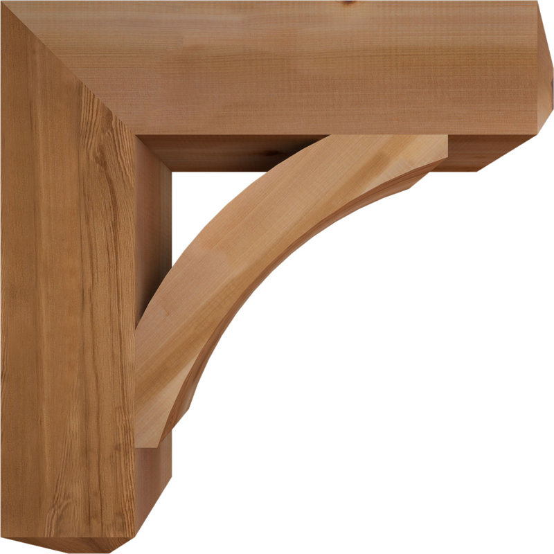 Support pour artisan Thorton, Cèdre rouge de l'Ouest (lisse), H 26 po x l 6 po x P 26 po