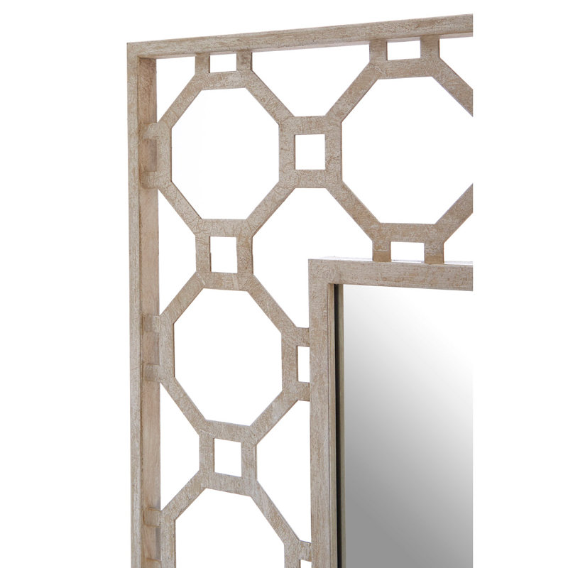 Reed Metal Flat Wall Mirror