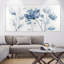«A Premium Translucent Blues II», image multi-pièces sur toile tendue-1699960276