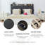Grand lit ， Lit plateforme confortable avec tiroirs de rangement - Un mélange de confort, de commodité et de design chic, aucun sommier nécessaire, assemblage facile （Gris）-227332355-227332353
