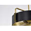 Luminaire suspendu tambour 4 lumières Malwine-88590726