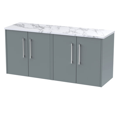 Juno 120.5cm Double Bathroom Vanity Base Only