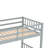 Errick Kids Twin Over Twin Bunk Bed-184657038