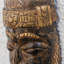 Décoration murale masque de bois africain Antilope Head Ii