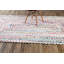 Coton tressé à la main Meyah | Jute multicolore | Ivoire | Tapis réversible-129448318
