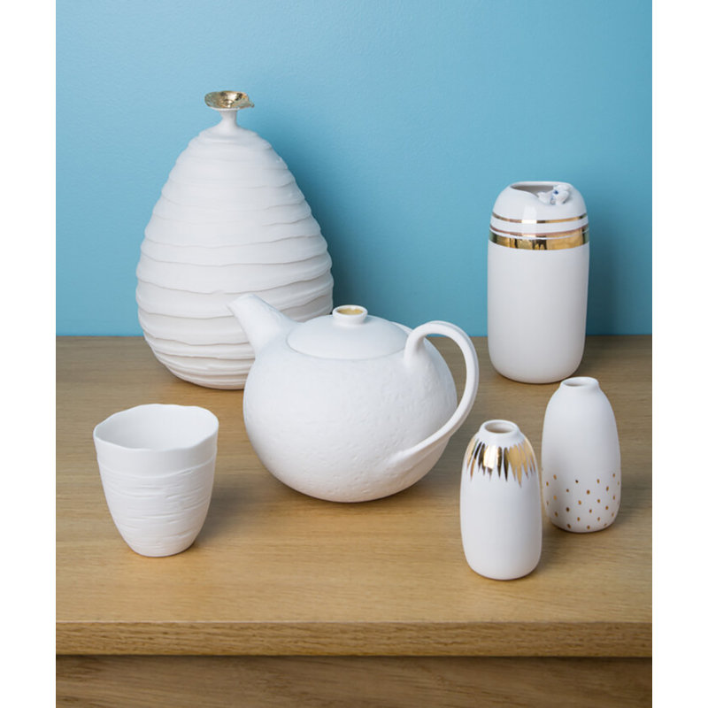 48 oz. Théière en porcelaine