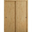 Portes coulissantes pour garde-robe coulissantes - ESSENTIAL 8001 - Ensemble de quincaillerie Rails - Portes de garde-robe de chambre en bois massif-111727023-111727035