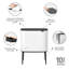 Brabantia Bo Touch 36 Litre Rubbish Bin-126075620