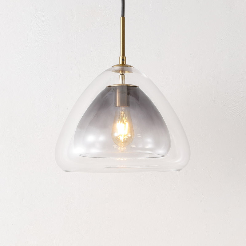 Luminaire suspendu en laiton 1 lumière Rubenia