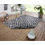 Malta Flatweave Night Silver Rug-72873824