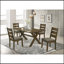 Knotty Nutmeg And Grey Ladderback Dining Chair-516523641