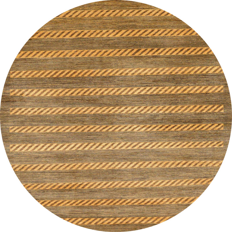Tapis abstrait moderne 40, Rond 4 pi
