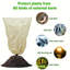 Paquet de 4, housse pour plante hivernale avec cordon de fermeture à glissière, réutilisable-120433404-111998365