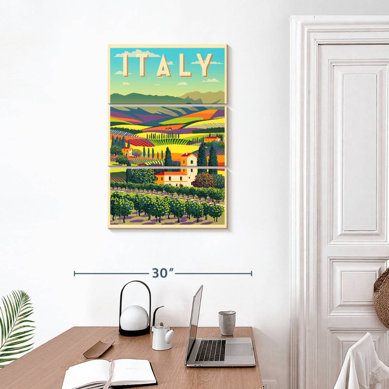 Affiche Alvord, Italie, H 32 po x l 20 po