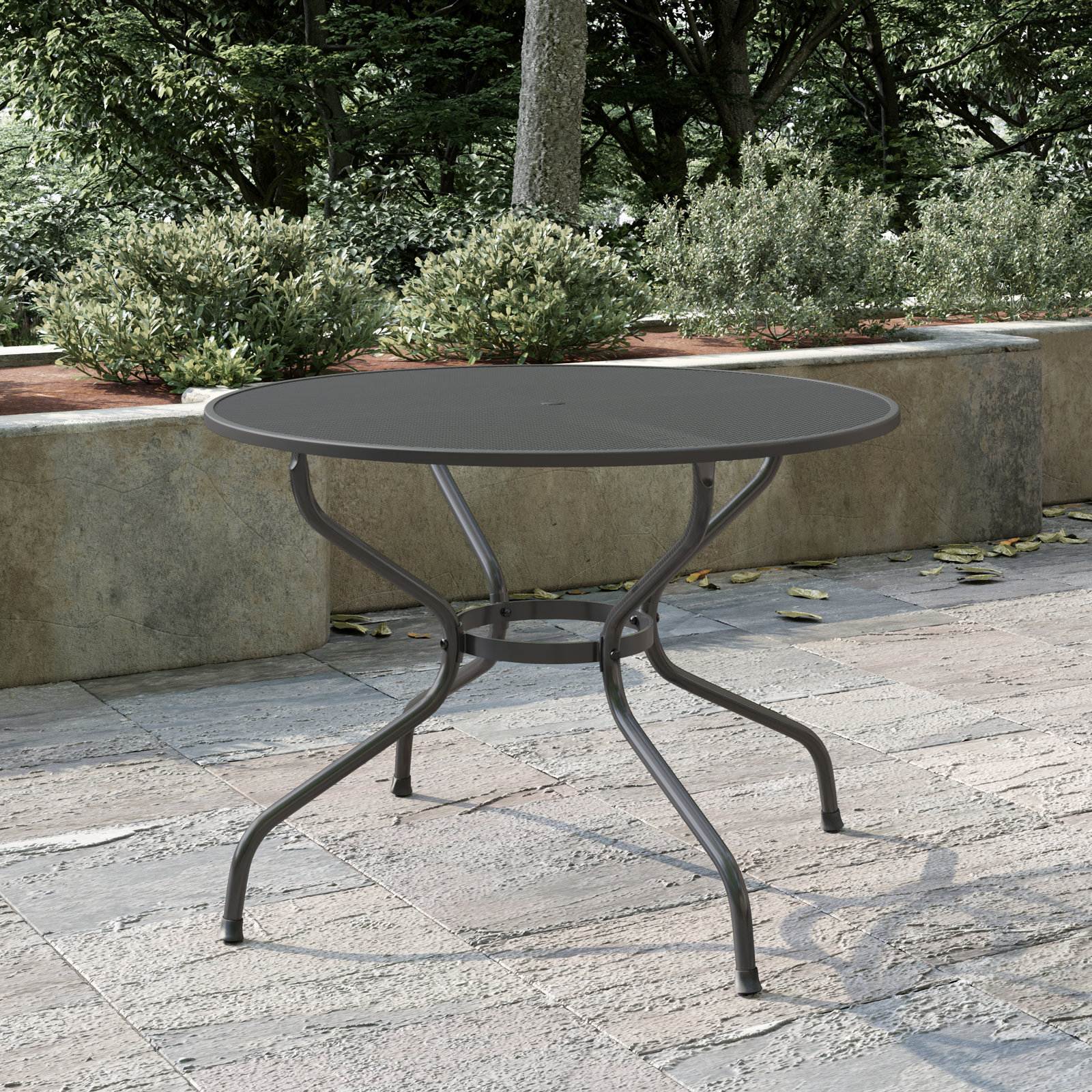 Waynesboro 42 " Patio Dining Table, Gray