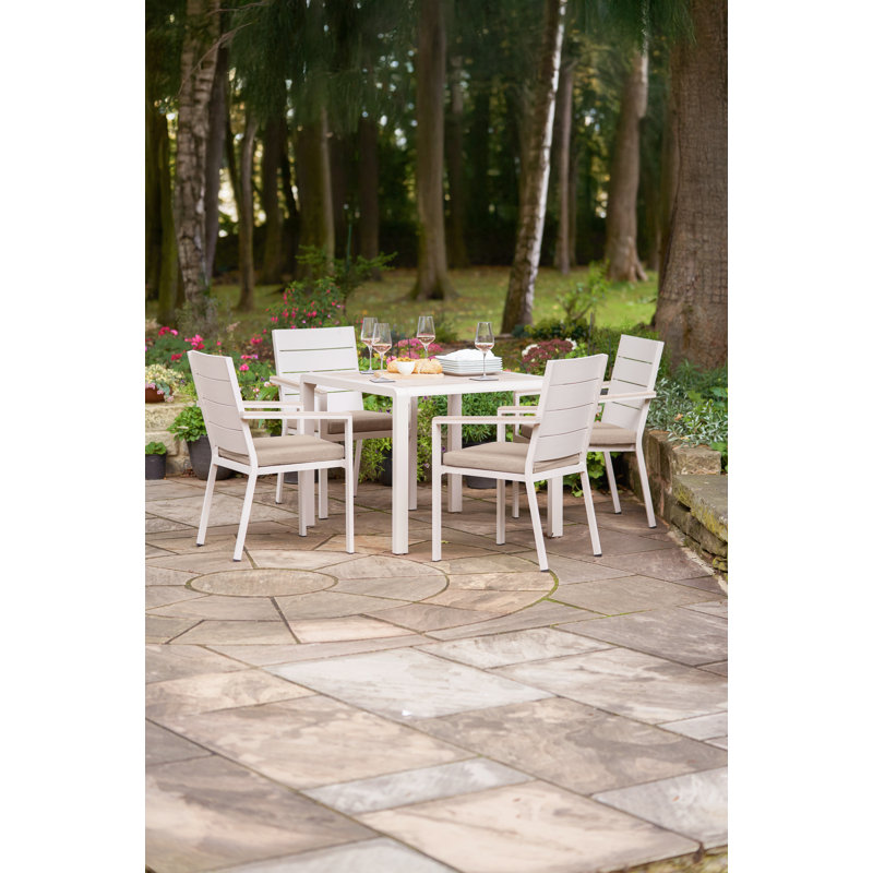 Aruba Outdoor 4 Seater Dining Set