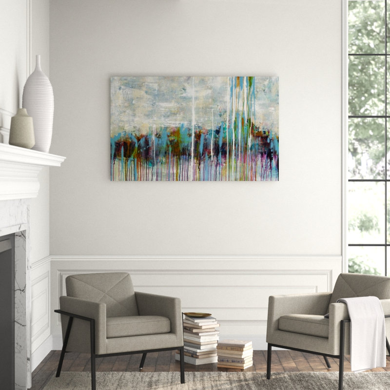 Beneath The Surface Print by Wendy Hamilton, Glass Coat, 36" H x 58" W