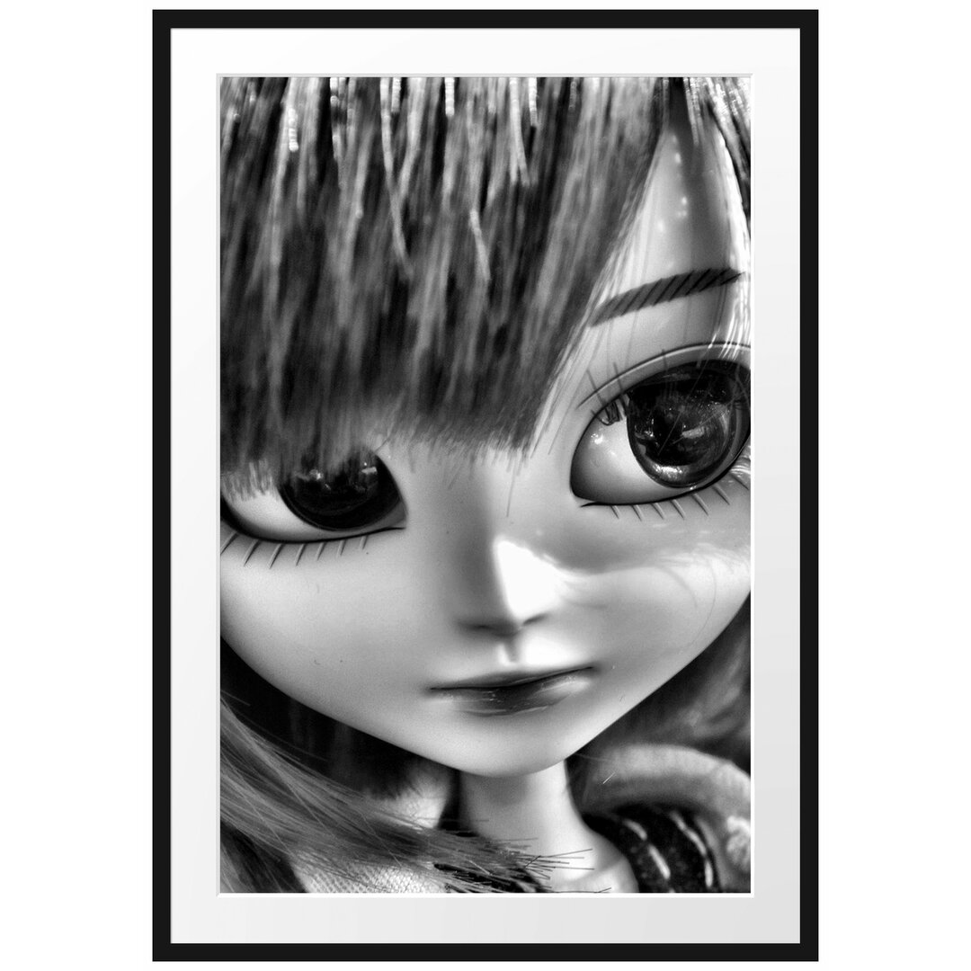 Gerahmter Kunstdruck Pullip Doll in Summer Meadow