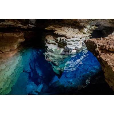 Cave In Chapada Diamantina - Bahia, Brazil by Diego Grandi - Wrapped Canvas Print