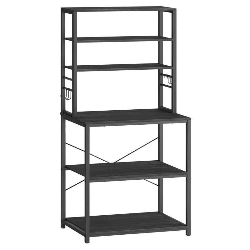Stroupe Standard, 167cm H x 60cm W x 40cm D, Charcoal Grey/Ink Black