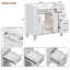 Base de meuble-lavabo simple 35,4 po seulement