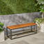 BANC EN BOIS ET MÉTAL JECO INDUSTRIAL-1840850052