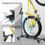 Support à vélo réglable vertical Aage, rangement intérieur peu encombrant-570920694