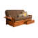 Johnte Full 80" Futon Frame and Mattress with Drawer set