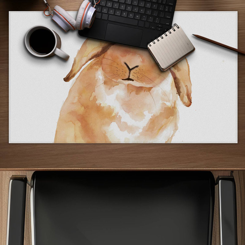 Lop-rabbit - 14.00"x24.25" Desk mat