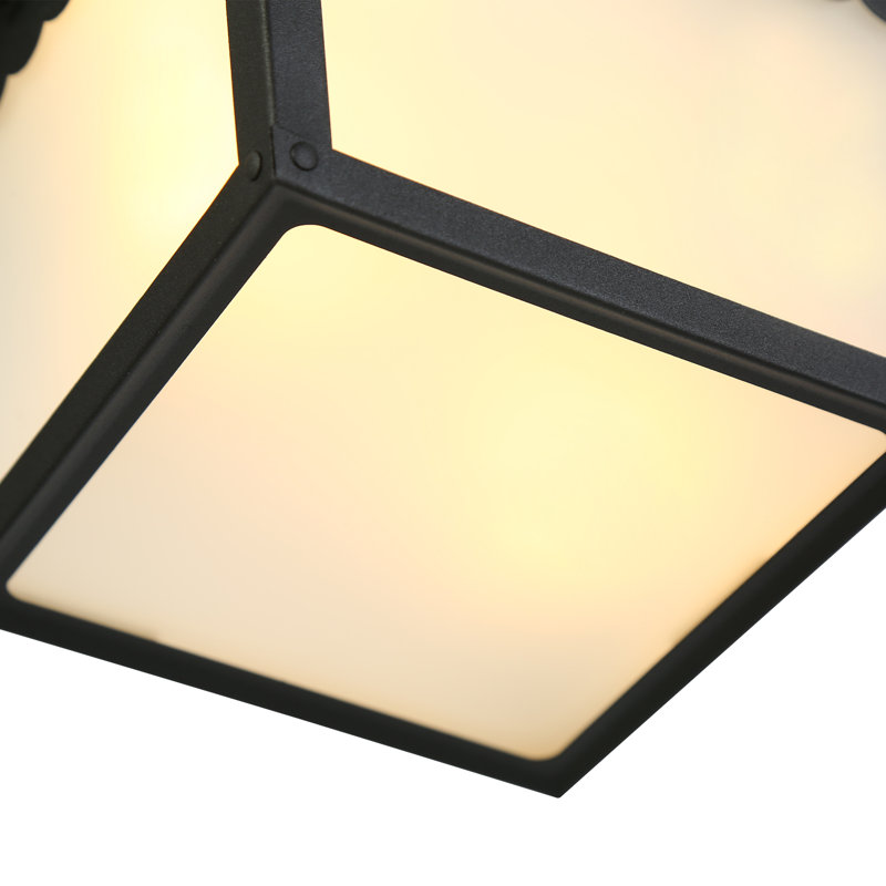 Plafonnier encastré 2 lumières