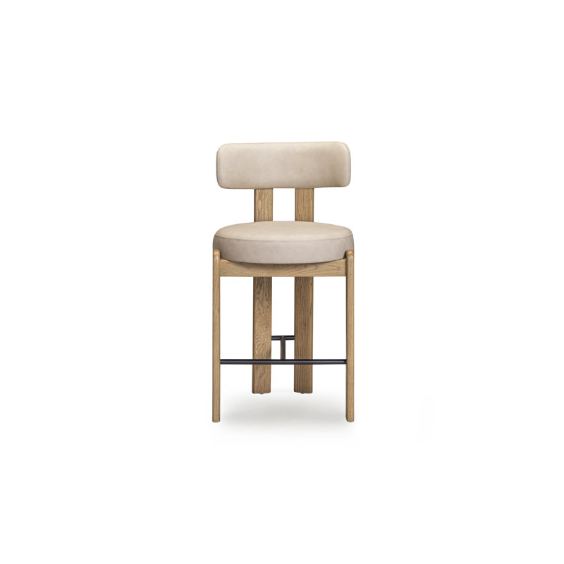 Tabouret de comptoir Odessa, Taupe