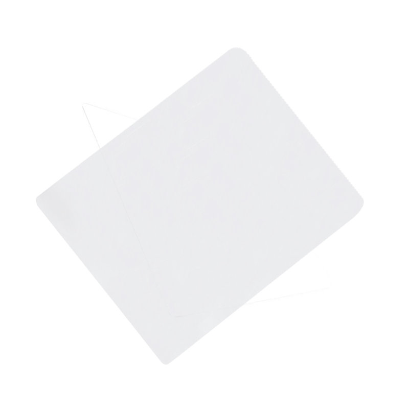 Square flat bottom PVC chair mats, 120cm x 76cm