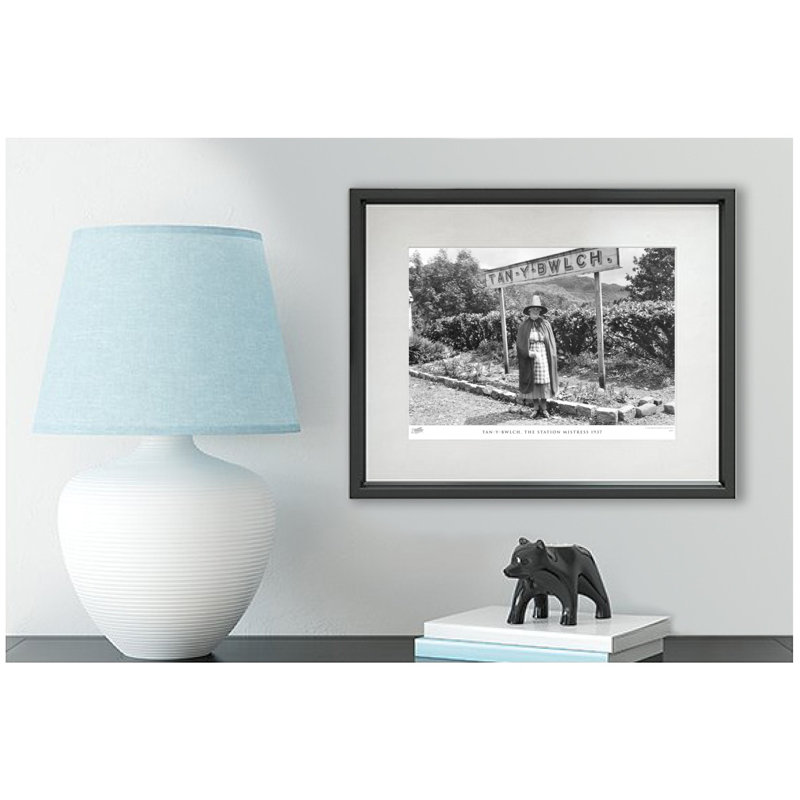 Tan-Y-Bwlch, The Station Mistress 1937 by Francis Frith - Single Picture Frame Print, 40cm H x 50cm W x 2.3cm D