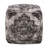 Square Shape Fabric Upholstered Pouf Ottoman