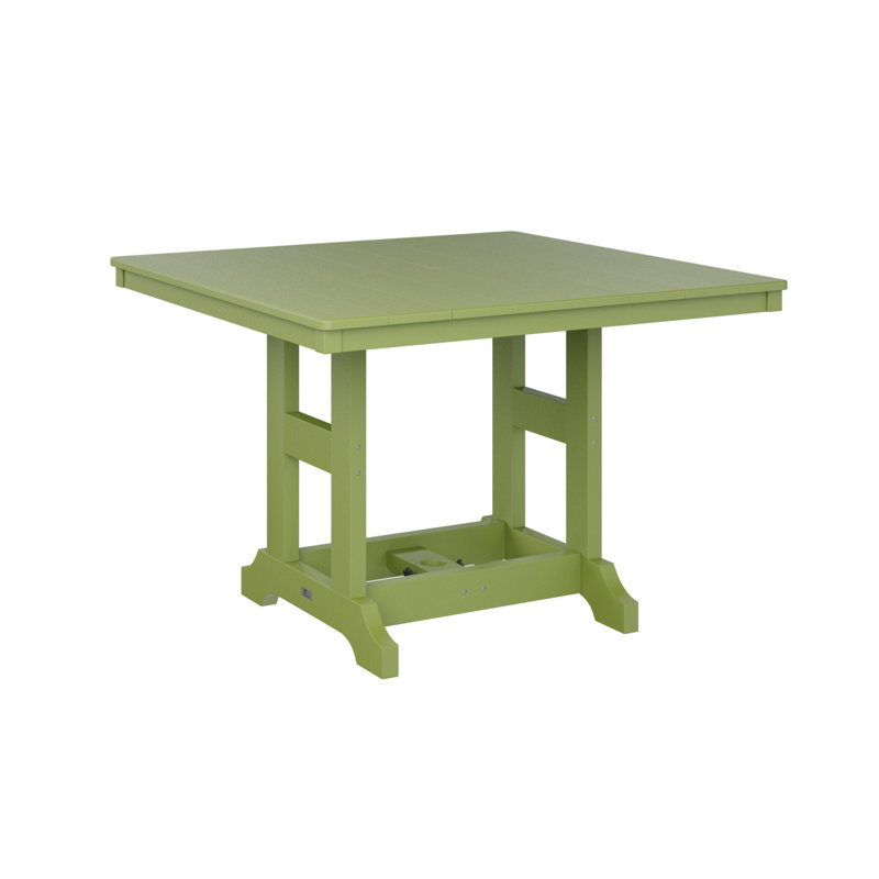 Garden Classic Outdoor Square, 39.5" H x 44" W x 44" D, Kiwi Green